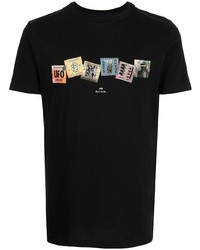 PS Paul Smith Patchwork Crew Neck T Shirt