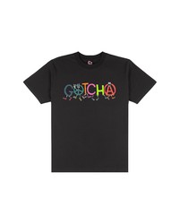 Gotcha Peace And Chaos Short Sleeve Cotton Graphic Tee