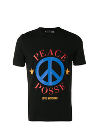 Love Moschino Peace Posse T Shirt
