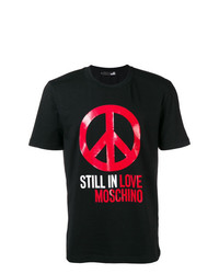 Love Moschino Peace Symbol T Shirt