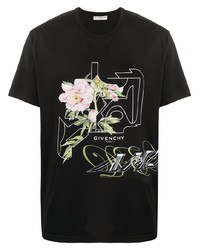 Givenchy Peony Printed T Shirt