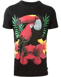 Philipp Plein Toucan Print T Shirt