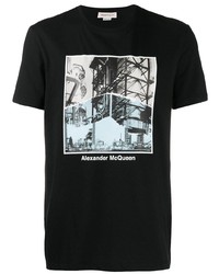 Alexander McQueen Photo Print T Shirt