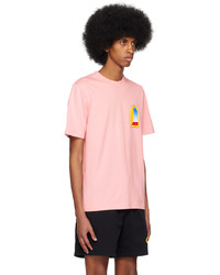 Casablanca Pink Larche De Jour T Shirt