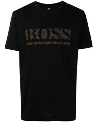 BOSS Pixel Logo T Shirt