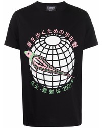 Enterprise Japan Planet Print T Shirt