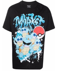 MARKET Pokemon Squirtle Logo Print T Shirt