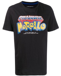 Frankie Morello Pokemon Style Logo Print T Shirt