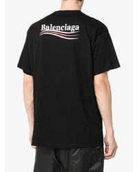 Balenciaga Political Short Sleeve Cotton T Shirt