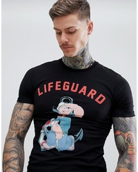 ASOS DESIGN Popeye Muscle Fit T Shirt