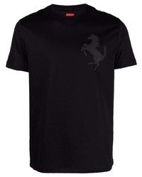 Ferrari Prancing Horse Logo Print T Shirt