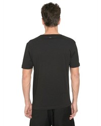Adidas SLVR Printed Cotton Jersey T Shirt