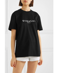 Givenchy Printed Cotton Jersey T Shirt