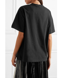 Christopher Kane Printed Cotton Jersey T Shirt