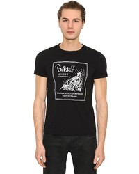 Belstaff Printed Cotton Jersey T Shirt