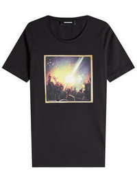Dsquared2 Printed Cotton T Shirt