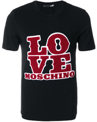 Love Moschino Printed Crewneck T Shirt