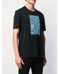 Versace Collection Printed Logo T Shirt