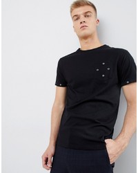 D-struct Printed Pocket Single Jersey T Shirt