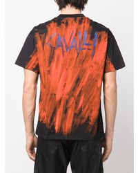 Roberto Cavalli Printed Short Sleeeve T Shirt