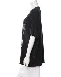 Givenchy Printed Silk T Shirt
