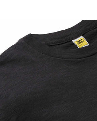 Velva Sheen Printed Slub Cotton Jersey T Shirt