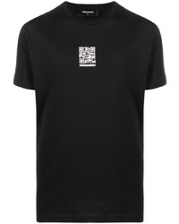 DSQUARED2 Qr Code Print T Shirt