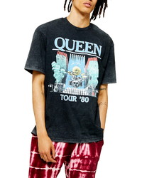 Topman Queen Oversize Graphic T Shirt