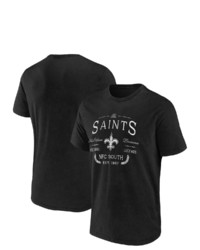 NFL X DARIUS RUCKE R Collection By Fanatics Black New Orleans Saints T Shirt