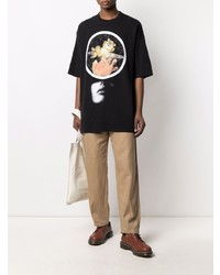 UNDERCOVE R Graphic Print Oversize T Shirt