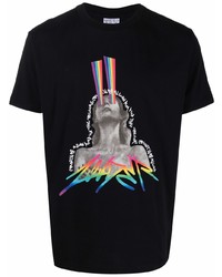 Marcelo Burlon County of Milan Rainbow Graphic Print T Shirt