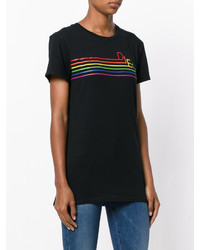 Diesel Rainbow Print T Shirt