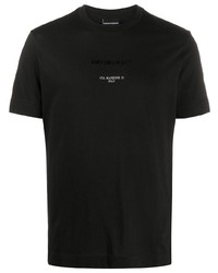 Emporio Armani Rear Graphic Print T Shirt