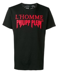 Philipp Plein Red Logo T Shirt