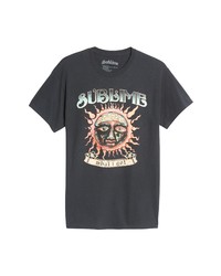 LIVE NATION GRAPHIC TEES Red Sublime Sun Graphic T Shirt