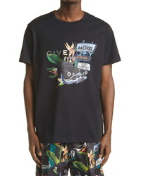 Givenchy Regular Fit Motel Car Graphic Cotton Tee