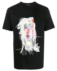 Neil Barrett Relaxed Fit Printed T Shirt