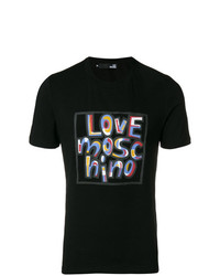 Love Moschino Retro Logo T Shirt