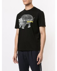 Blackbarrett Rhino Print T Shirt