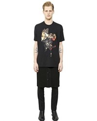 Givenchy Roastermonkey Printed Cotton T Shirt