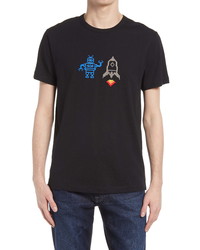 French Connection Robot Rocket Graphic Tee
