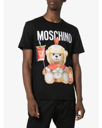 Moschino Roman Teddy Print T Shirt