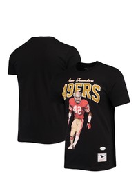 Mitchell & Ness Ronnie Lott San Francisco 49ers Black 75th Anniversary Player Graphics T Shirt At Nordstrom