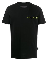 Philipp Plein Round Neck Logo Print T Shirt