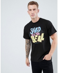 New Look Saved By The Bell T Shirt In Black