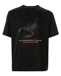 Blackbarrett Scorpion Print Cotton T Shirt