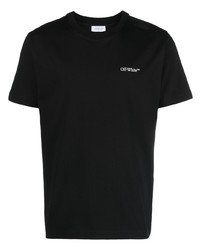 Off-White Scratch Arrow Print T Shirt