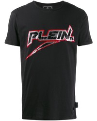 Philipp Plein Sequin Logo T Shirt