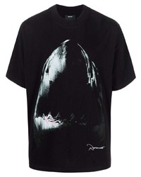 Represent Shark Print T Shirt