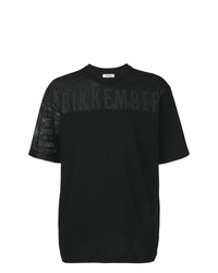 Dirk Bikkembergs Sheer Panel Printed T Shirt